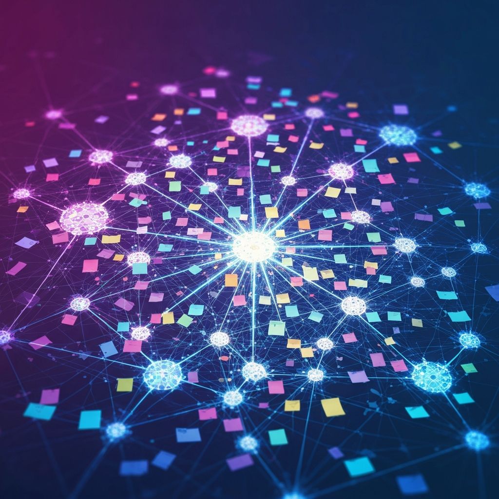 AI analyzing and connecting notes to goals